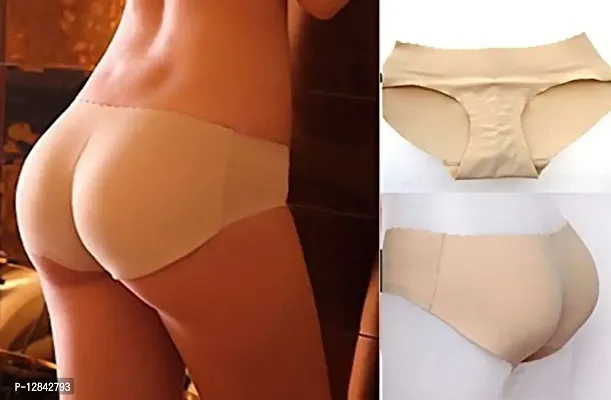 JMT Wear Women's Butt Lifter Low Waist Panties! Seamless Padded Butt Hip Enhancer Shaper Panties!! Made Polyurethane Outer Covering!!-thumb4
