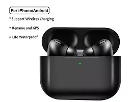 BT Wireless Earbuds Bluetooth airport Headphones with Charging Case Cancelling 3D Stereo Headsets Built in Mic in Ear Ear Buds IPX5 Waterproof Air Buds for Android/ AIRBUDS pro case Pro With BLACK-thumb1