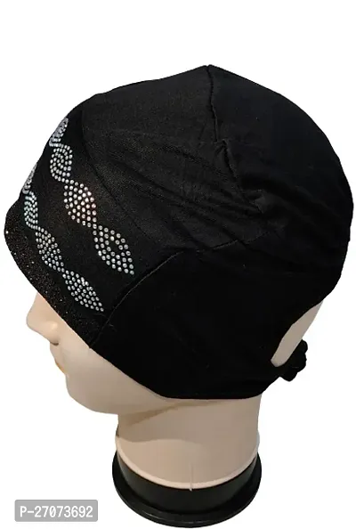 Hijab cap black color-thumb2