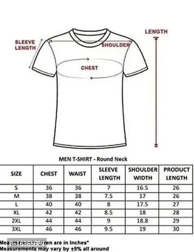 Reliable White Polyester Printed Round Neck Tees For Men-thumb2