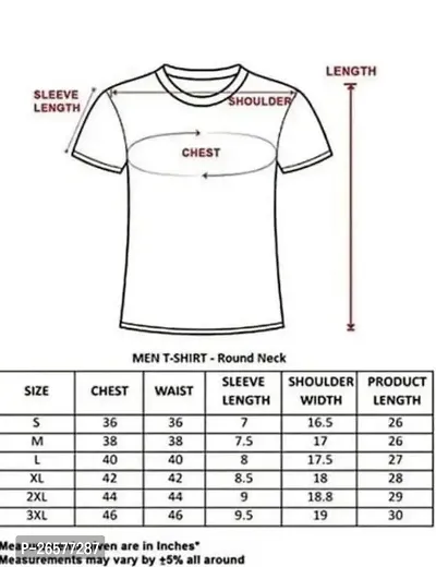 Polyester Round Neck White Printed T shirt-thumb3