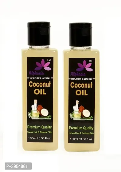 Alphacia 100% Natural Coconut Hair Oil - 200ml