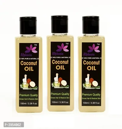 Alphacia 100% Natural Coconut Hair Oil - 300ml