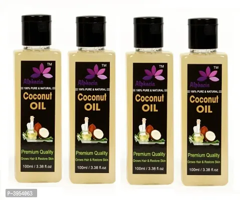 Alphacia 100% Natural Coconut Hair Oil - 400ml