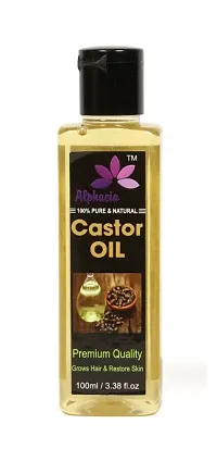 Alphacia 100% Pure and Natural Castor & Olive Oil Combos