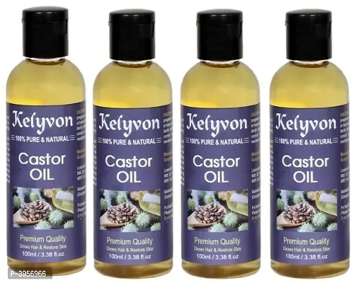 Kelyvon 100% Pure and Natural Castor Oil - 400ml