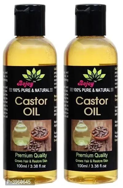 Bejoy 100% Pure and Natural Castor Oil - 200ml
