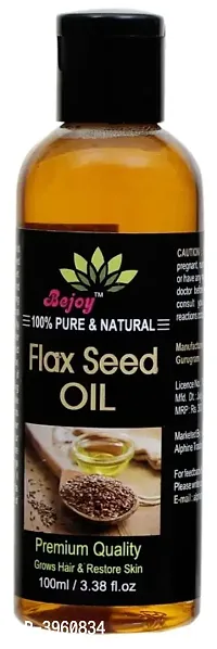 Bejoy Flaxseed Hair Oil - 100ml-thumb0