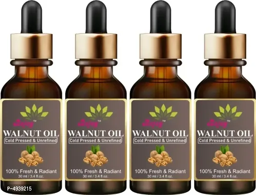 100% pure & Natural Walnut Oil-120ml Pack Of 4-thumb0
