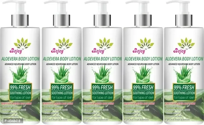 Bejoy Aloe Vera Multi-Vitamin Body Lotion - Light Quick Absorbing - For Normal to Oily Skin - No Parabens, Silicones, Color, Mineral Oil & Synthetic Fragrance - 1000mL (1000 ml)