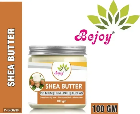 Bejoy Oraganics Skin Care 100 % Pure  Shea Butter 100g pack of 1-thumb0