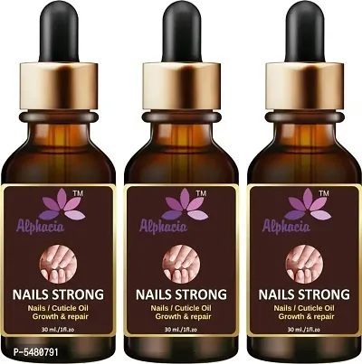 Alphacia Nail Strong Growth Oil 30ml pack of 3