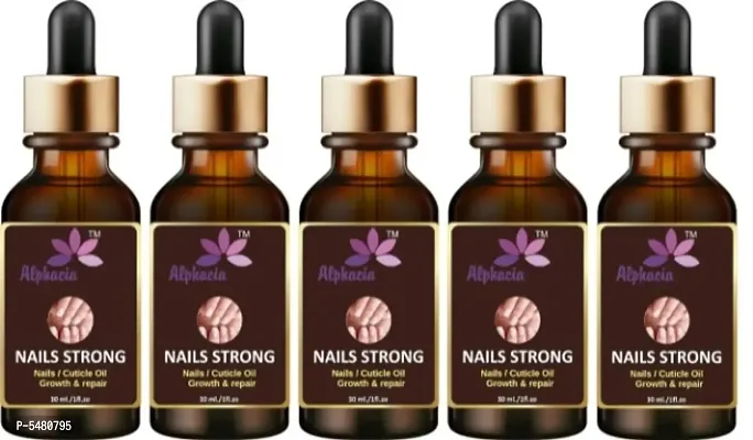 Alphacia Nail Strong Growth Oil 30ml pack of 5