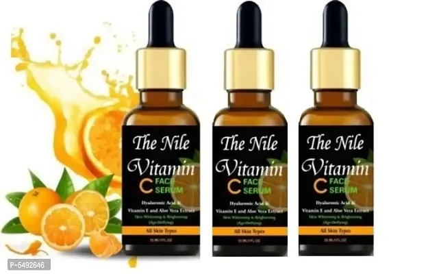 The Nile Vitamin C Face Serum 30ml Pack of 3