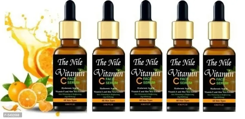 The Nile Vitamin C Face Serum 30ml pack of 5