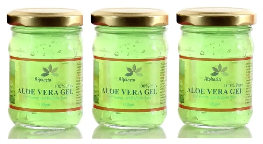 Pure And Natural Aloe Vera Gel Pack Of 3