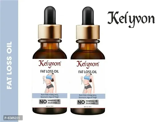 Kelyvon Fat loss fat go slimming weight loss body fitness oil Shaping Solution Shape Up Slimming Oil Fat Burning , fat loss, body fitness anti ageing oil Slimming oil, Fat Burner 30ml (Pack of  2)