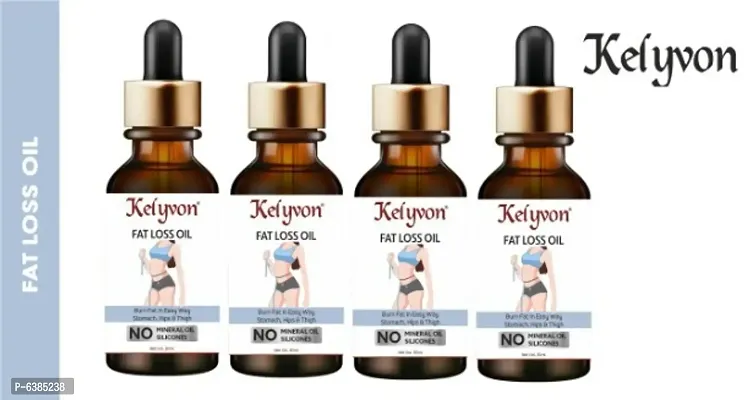 Kelyvon Fat loss fat go slimming weight loss body fitness oil Shaping Solution Shape Up Slimming Oil Fat Burning , fat loss, body fitness anti ageing oil Slimming oil, Fat Burner 30ml (Pack of  4)