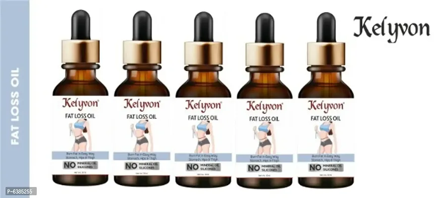 Kelyvon Fat loss fat go slimming weight loss body fitness oil Shaping Solution Shape Up Slimming Oil Fat Burning , fat loss, body fitness anti ageing oil Slimming oil, Fat Burner 30ml (Pack of  5)