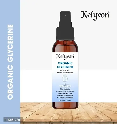 Kelyvon 100% Pure and Natural Glycerine for Beauty and Skin Care-100ML (Pack of 1)