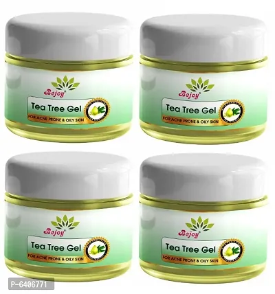 Bejoy  Tea Tree Face Gel Treat Acne and Scars 400gm pack of 4