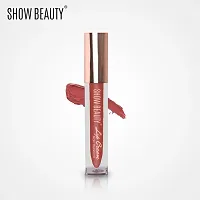 Show Beautyreg; Sensational Liquid Matte Lipstick| 12-Hour Wear, Non-Transfer nbsp; Waterproof, 16 - Lip Cream -4 ml-thumb1