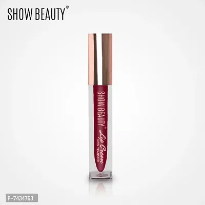 Show Beautyreg; Sensational Liquid Matte Lipstick| 12-Hour Wear, Non-Transfer  Waterproof, 08 Dinner Date - Lip Cream - 4ml