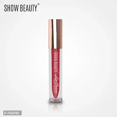 Show Beautyreg; Sensational Liquid Matte Lipstick| 12-Hour Wear, Non-Transfer  Waterproof,nbsp; 06 Femininity - Lip Cream - 4 ml