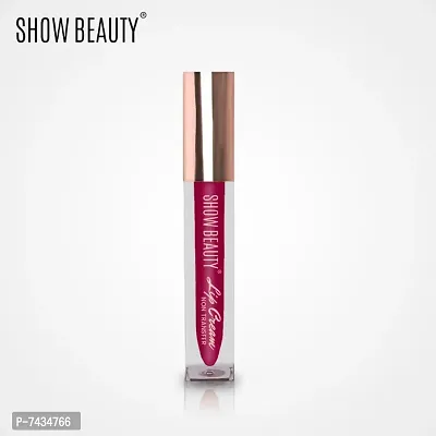 Show Beautyreg; Sensational Liquid Matte Lipstick| 12-Hour Wear, Non-Transfer  Waterproof, 14 Signature Of Love - Lip Cream- 4 ml