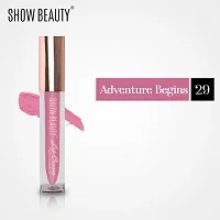 Show Beautyreg; Sensational Liquid Matte Lipstick| 12-Hour Wear, Non-Transfer  Waterproof, 29 Adventure begins - Lip Cream - 4 ml-thumb1