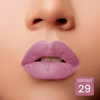 Show Beautyreg; Sensational Liquid Matte Lipstick| 12-Hour Wear, Non-Transfer  Waterproof, 29 Adventure begins - Lip Cream - 4 ml-thumb3