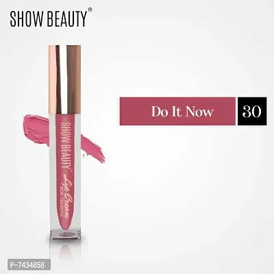 Show Beautyreg; Sensational Liquid Matte Lipstick| 12-Hour Wear, Non-Transfer  Waterproof, 30 Do It Now - Lip Cream - 4 ml-thumb3