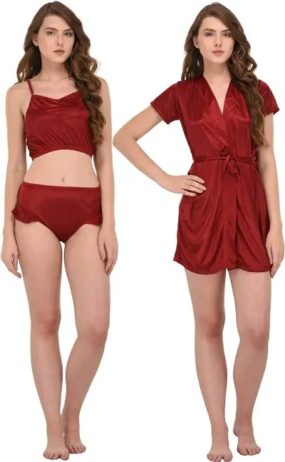 Best Selling satin nighties & nightdresses Women's Nightwear 