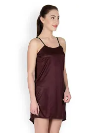 You Forever Solid Brown Nightwear-thumb1