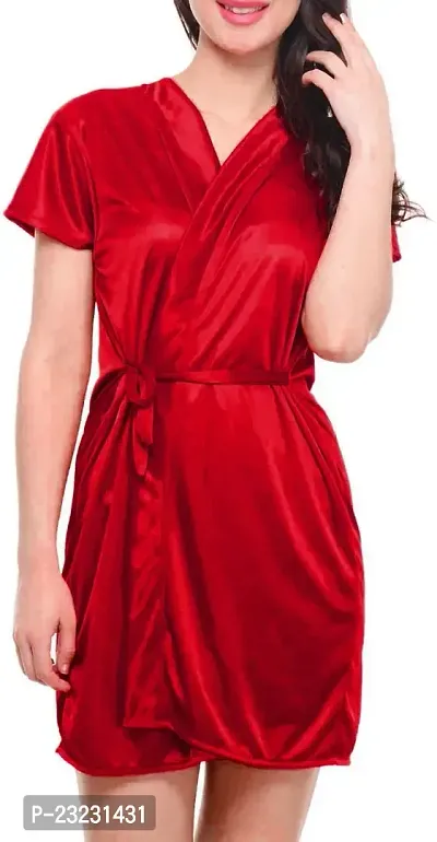 You Forever Women's Solid Maroon Gown
