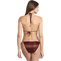 You Forever Solid Brown Lingerie Sets-thumb2