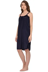 You Forever Women's Satin Midi Nightdress-thumb1