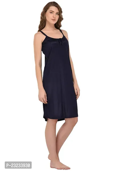 You Forever Women's Satin Midi Nightdress-thumb3