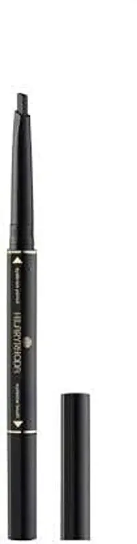 Double Eyebrow Pencil With Eyebrow Brush (Black)-thumb1