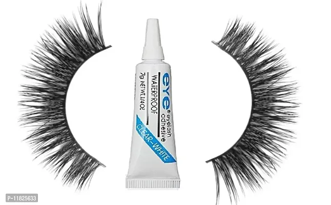 Combo of Eyelash Curler, Eyelash Glue and False Eyelashes - Pack of 2) (Set of 3)-thumb4