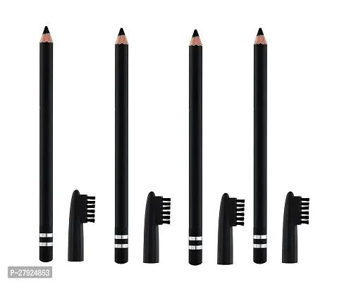 black Eyebrow Pencil Set of -4