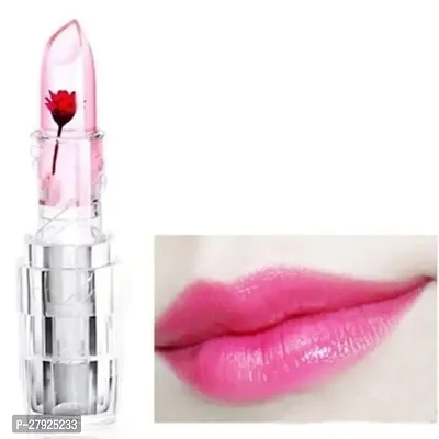 Waterproof Flower Lipstick Jelly Flower Transparent Color Changing Lipstick Flower Jelly High-Glossy Lipstick (Pack Of 2)-thumb3