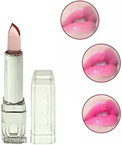 sexy Crystal Lipstick Jelly Flower Transparent Color Changing Lip Balm Lipstick For Girls-thumb2