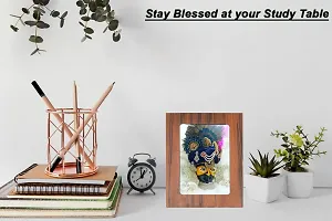 Indo Trends Global Khatu Shyam Baba Ji Photo Frame for Table  Desk | Hare Ka Sahara Khatu Shyam for Mandir, Office, Home (Picture Size 5x7 Inch) - GR-1123-thumb4