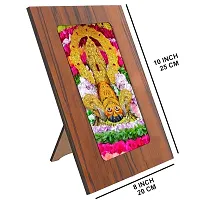 Indo Trends Global Khatu Shyam Baba Ji Photo Frame for Table  Desk | Hare Ka Sahara Khatu Shyam for Mandir, Office, Home (Picture Size 5x7 Inch) - GR-1132-thumb1