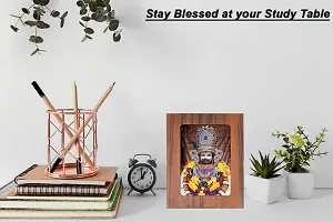 Indo Trends Global Khatu Shyam Baba Ji Photo Frame for Table  Desk | Hare Ka Sahara Khatu Shyam for Mandir, Office, Home (Picture Size 5x7 Inch) - GR-1128-thumb4