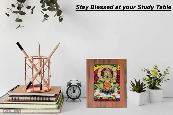 Indo Trends Global Khatu Shyam Baba Ji Photo Frame for Table  Desk | Hare Ka Sahara Khatu Shyam for Mandir, Office, Home (Picture Size 5x7 Inch) - GR-1127-thumb5