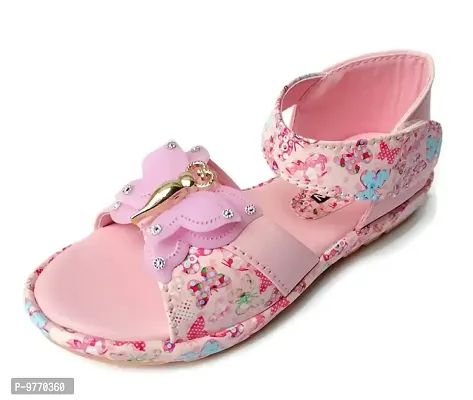 NEW AMERICAN Girls Pink White Beautiful Sandals