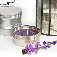 Sapi'S 150 Gram Aluminium Can Smooth Scented Designer Bedroom Candles for Home Decor/Spa/Meditation/Gift/Birthday/Diwali/New Year/Valentines/Anniversaries, 35-40 Hrs Burn (Purple)-thumb3