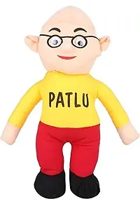 Beautiful Stuffed Motu Patlu Combo Soft Toys For Babies-thumb1